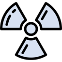 Alert, Shapes And Symbols, Energy, power, Radioactive, nuclear, signs, radiation Black icon
