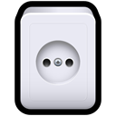 power, Socket, electricity, standard, plug Lavender icon