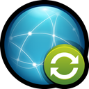 Reload, osx, network, refresh, mac, web MediumTurquoise icon