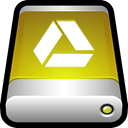 drive, Cloud, google, Disk, storage, External, docs DarkGoldenrod icon