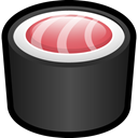 japan, sushi, tuna DarkSlateGray icon