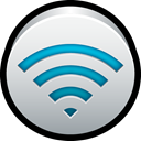 mac, wireless, Airport, utility, wi-fi Black icon