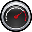 test, speedometer, widget, Device DarkSlateGray icon