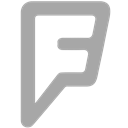 Foursquare DarkGray icon