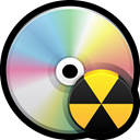 Burn, compact disc, blu-ray, optical media, Cd, Dvd Black icon