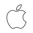 ios, Apple, technology, Logo, Company, ipad, Iphone Black icon