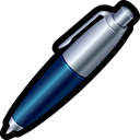 Pen, Ballpen, write, jotter, parker, Edit Black icon