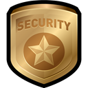 Badge, security, shield, protect, Defender Peru icon