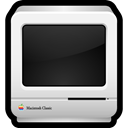 Macintosh, Classic, Apple, Imac, mac Black icon