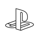 software, Game, Computer, friends, Playstation, gaming, online Black icon