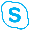 Conversation, Skype, Communication, talk DeepSkyBlue icon