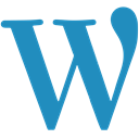 Wordpress, online, blog, Social SteelBlue icon