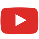 youtube, player, video Crimson icon