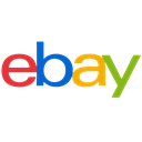 online, shopping, ecommerce, Ebay Black icon