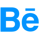 socialnetwork, Behance DodgerBlue icon