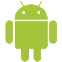Android, Mobile, smartphone, technology, robot YellowGreen icon