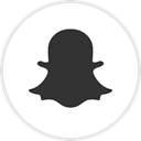 media, Snapchat, Logo, Social DarkSlateGray icon