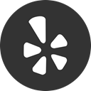 Social, Logo, Yelp, media DarkSlateGray icon