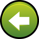 start, previous, Backward, Back, Left YellowGreen icon