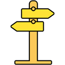 indication sign, Road sign, Direction sign Black icon