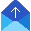 envelope RoyalBlue icon