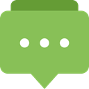 Chat YellowGreen icon