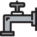 water, Faucet, Improvement, miscellaneous Black icon