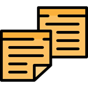 Notes, reminder, notification, Finance, paper, Business, interface, Letter, reminders SandyBrown icon