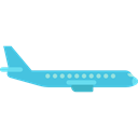 flight, airplane, transportation, Airport, transport, Plane, Aeroplane Black icon