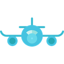 transportation, Plane, airplane, flight, Airport, transport, Aeroplane Black icon