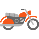 Motorcycle, Motorbike, transportation, transport, Motor Sports Black icon
