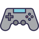game controller, video game, joystick, technology, gamer, gamepad, Multimedia, gaming DarkGray icon