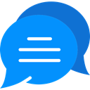 Chat DodgerBlue icon