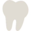 tooth Gainsboro icon