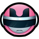 mask man, sentai, Bioman, five, pink Black icon