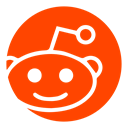 News, funny, forum, Reddit, Social OrangeRed icon