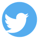 Social, tweet, twitter, bird, smartphone CornflowerBlue icon