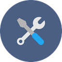 tools, Setting, configuration, repair, Options, Control DarkSlateBlue icon
