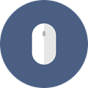 pc, Click, Mouse, Cursor DarkSlateBlue icon