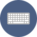 Keypad, Keyboard, Computer DarkSlateBlue icon