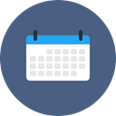 time, Calendar, event, date, Schedule, Month DarkSlateBlue icon