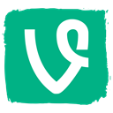 Social, Vine DarkCyan icon