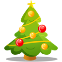 christmas, xmas, plant, Tree Black icon