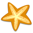 Starfish Black icon