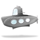 Submarine Black icon