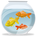 fish, Animal, Bowl LightSteelBlue icon