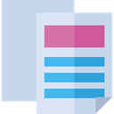 document, Archive, Files And Folders, File PowderBlue icon