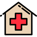 hospital, buildings, Architectonic, Health Clinic, urban, Healthcare And Medical, medical Wheat icon