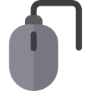 Mouse, computing, electronic, electronics, technology, computer mouse, clicker, Technological Gray icon