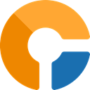 Business, Pie chart, graphical, finances, marketing, statistics, Stats, Business And Finance DarkOrange icon